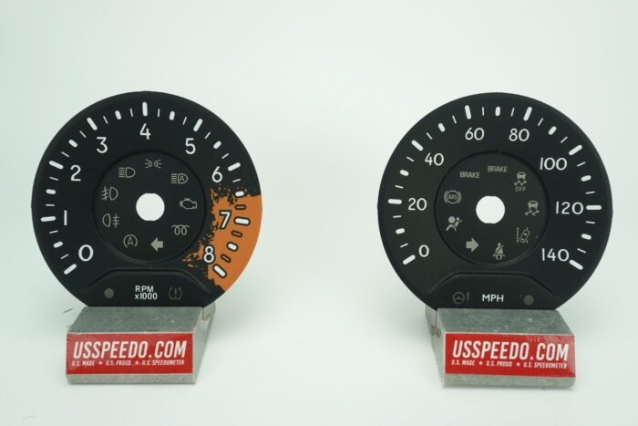 US Speedo Conversion Gauge Face