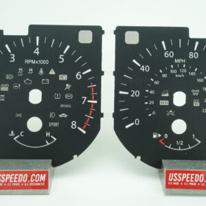 US Speedo Conversion Gauge Face