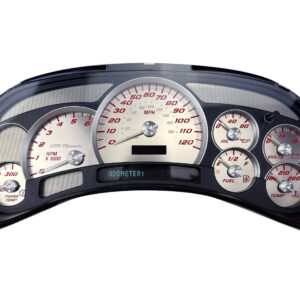 Stainless Edition Custom Gauge Face Kit
