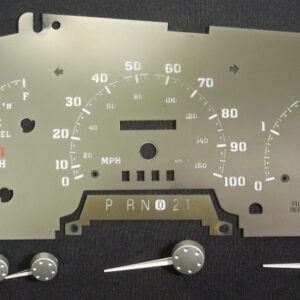 Stealth Edition Custom Gauge Face Kit