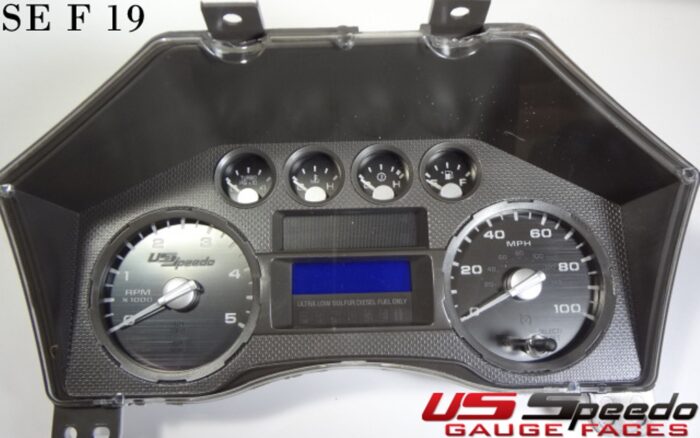 Stealth Edition Custom Gauge Face Kit