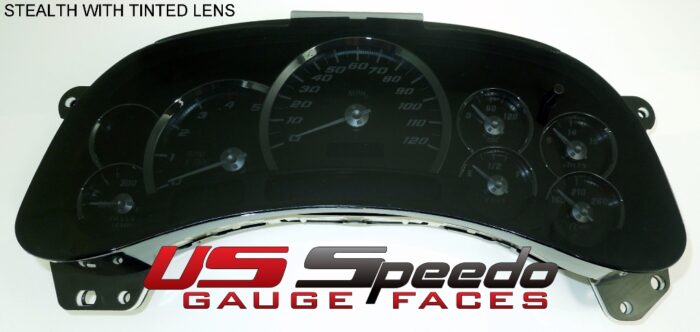 Stealth Edition Custom Gauge Face Kit