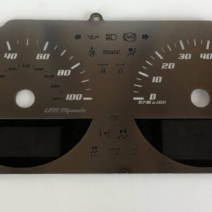 Stealth Edition Custom Gauge Face Kit
