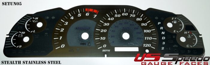 Stealth Edition Custom Gauge Face Kit