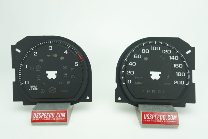 US Speedo Conversion Gauge Face