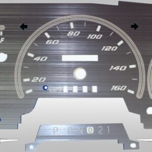 Stainless Edition Custom Gauge Face Kit