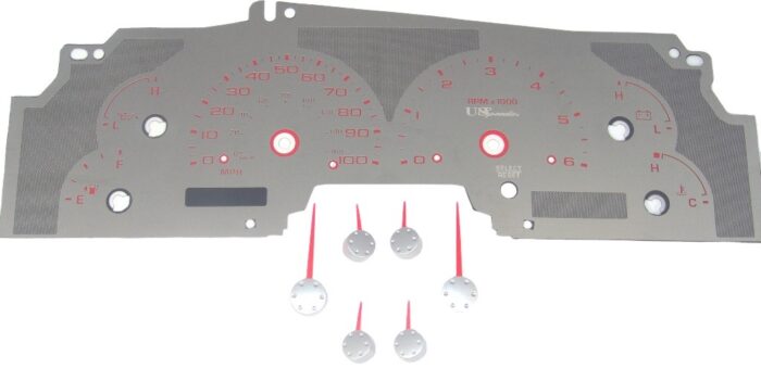 Stainless Edition Custom Gauge Face Kit