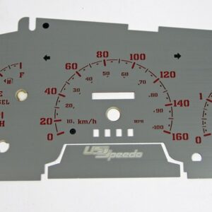 Stainless Edition Custom Gauge Face Kit