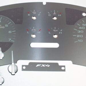 Stainless Edition Custom Gauge Face Kit