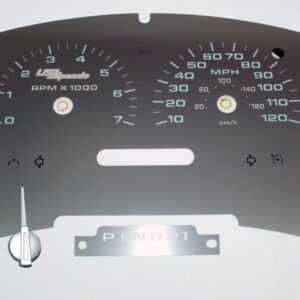 Stainless Edition Custom Gauge Face Kit