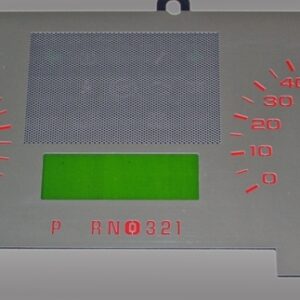 Stainless Edition Custom Gauge Face Kit