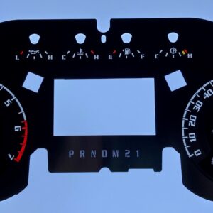 Stainless Edition Custom Gauge Face Kit