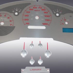 Stainless Edition Custom Gauge Face Kit