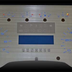 Stainless Edition Custom Gauge Face Kit