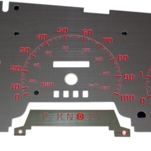 Stainless Edition Custom Gauge Face Kit