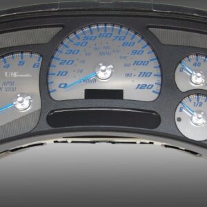 Stainless Edition Custom Gauge Face Kit