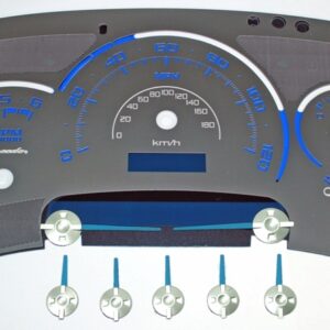 Stainless Edition Custom Gauge Face Kit