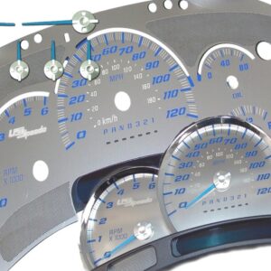 Stainless Edition Custom Gauge Face Kit