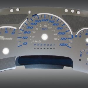 Stainless Edition Custom Gauge Face Kit