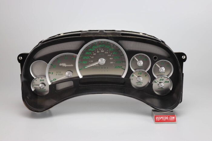 Stainless Edition Custom Gauge Face Kit