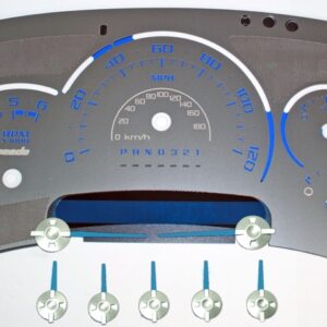 Stainless Edition Custom Gauge Face Kit
