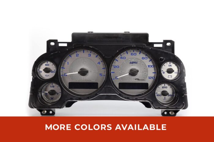 Stainless Edition Custom Gauge Face Kit
