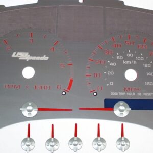 Stainless Edition Custom Gauge Face Kit