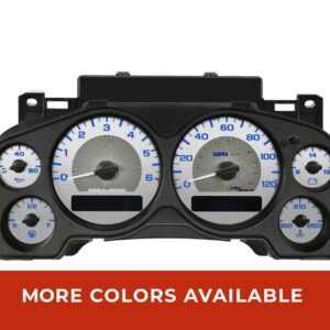 Stainless Edition Custom Gauge Face Kit