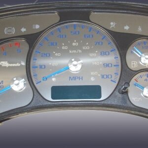 Stainless Edition Custom Gauge Face Kit