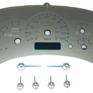 Stainless Edition Custom Gauge Face Kit