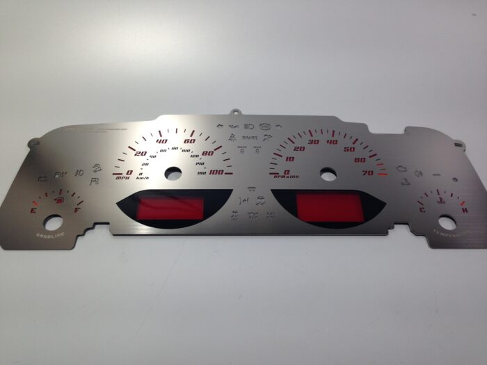 Stainless Edition Custom Gauge Face Kit