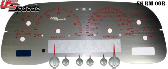 Stainless Edition Custom Gauge Face Kit