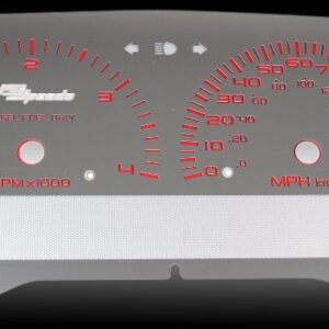 Stainless Edition Custom Gauge Face Kit