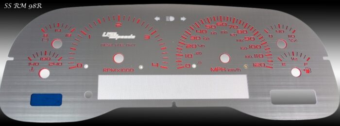 Stainless Edition Custom Gauge Face Kit