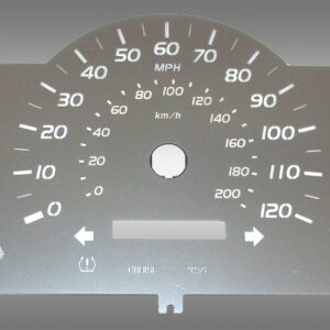 Stainless Edition Custom Gauge Face Kit