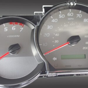 Stainless Edition Custom Gauge Face Kit