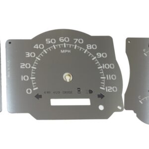 Stainless Edition Custom Gauge Face Kit