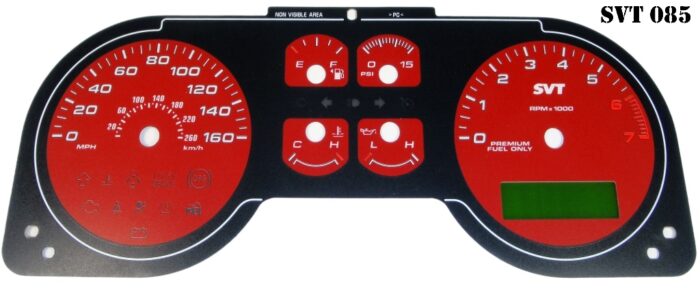 Pro Color Edition Custom Gauge Face Kit