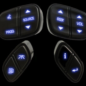 LED Steering Wheel Lighting Kit Upgrade (plug and play) for 2003-2006 Chevrolet / GMC Truck & SUV  Gas and Diesel