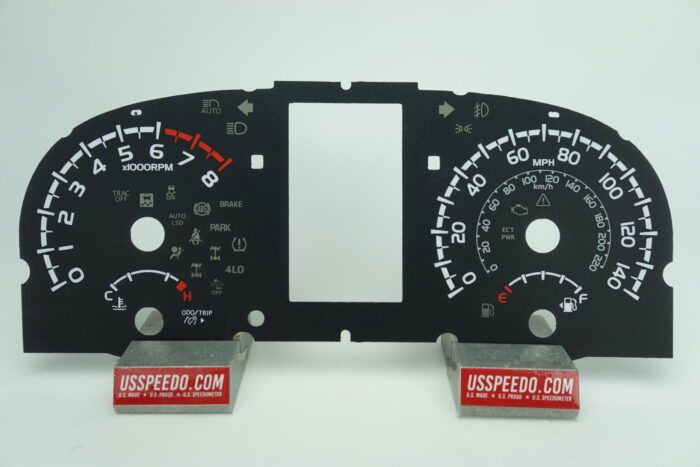 US Speedo Conversion Gauge Face
