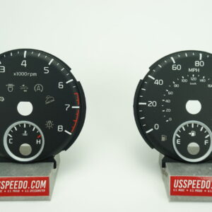 US Speedo Conversion Gauge Face