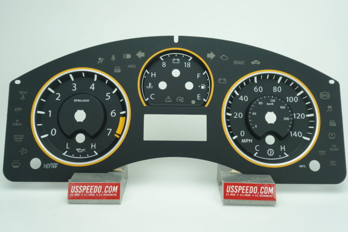 US Speedo Conversion Gauge Face