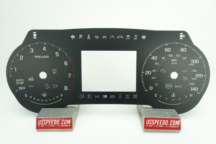 US Speedo Conversion Gauge Face