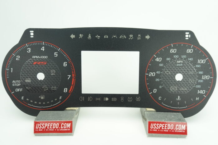 US Speedo Conversion Gauge Face