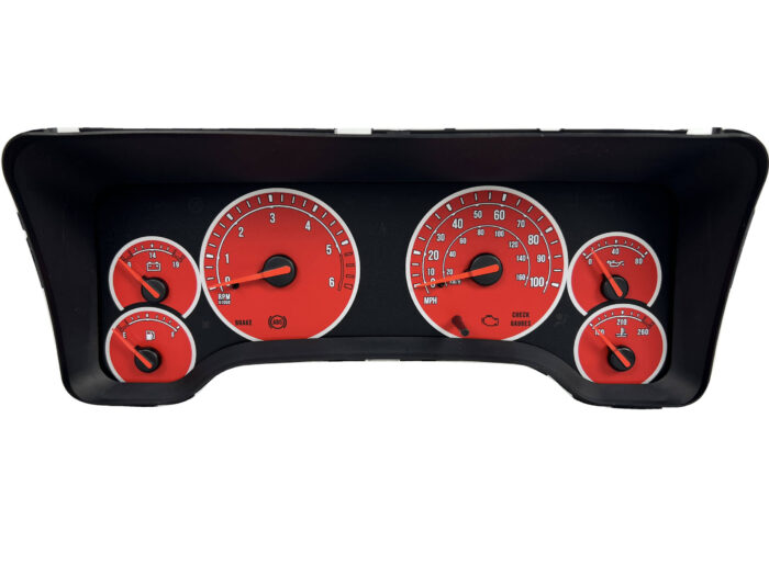 Pro Color Edition Custom Gauge Face Kit