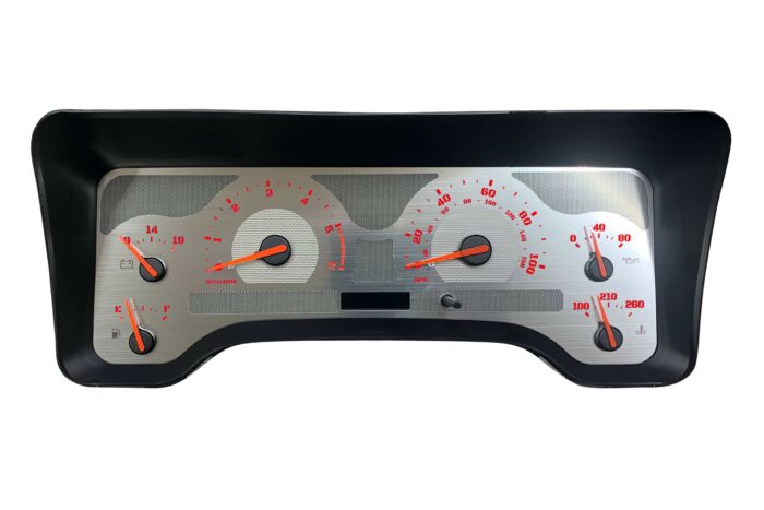Stainless Edition Custom Gauge Face Kit