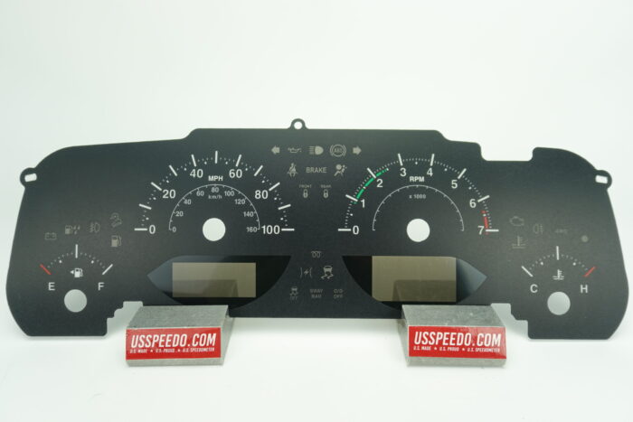US Speedo Conversion Gauge Face