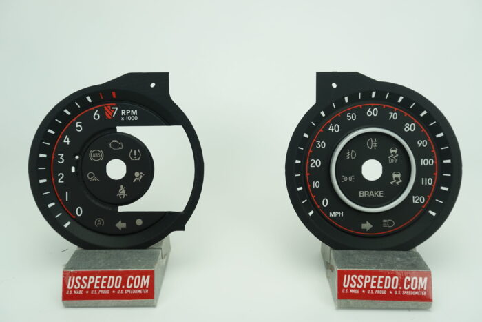 US Speedo Conversion Gauge Face