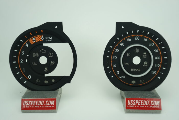 US Speedo Conversion Gauge Face