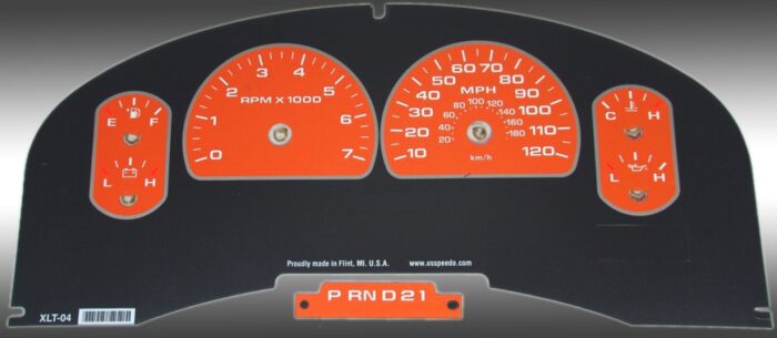 Pro Color Edition Custom Gauge Face Kit